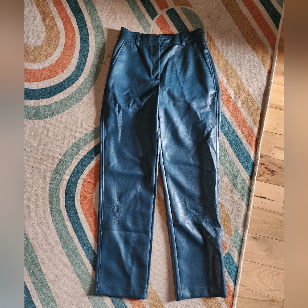 Aritzia Faux Leather Pants